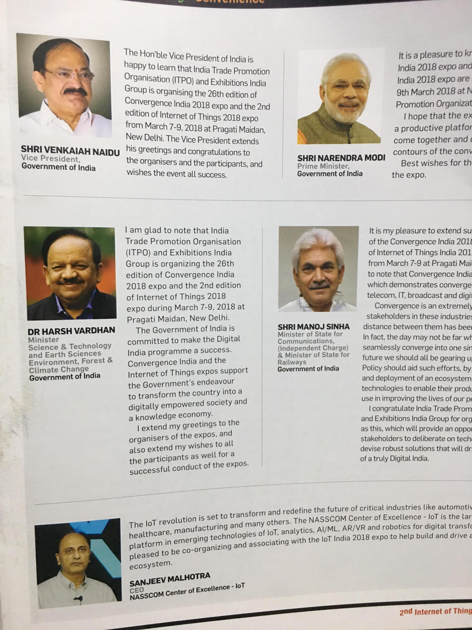 About Famous People in IoT Magazine